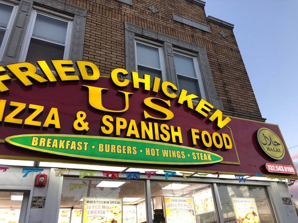U.S Chicken Pizza and Spanish Food | restaurant | 671 Georges Rd, North Brunswick Township, NJ 08902, USA | 7325430100 OR +1 732-543-0100
