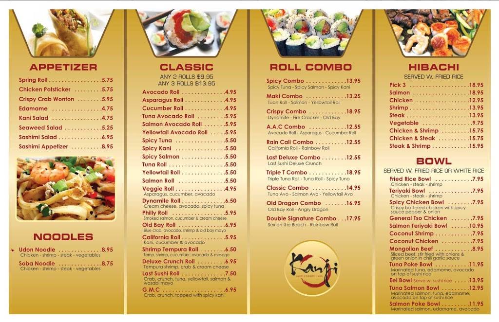 Kanji Sushi Hibachi West Ashley | restaurant | 1300 Savannah Hwy Unit 1, Charleston, SC 29407, USA | 8437666669 OR +1 843-766-6669