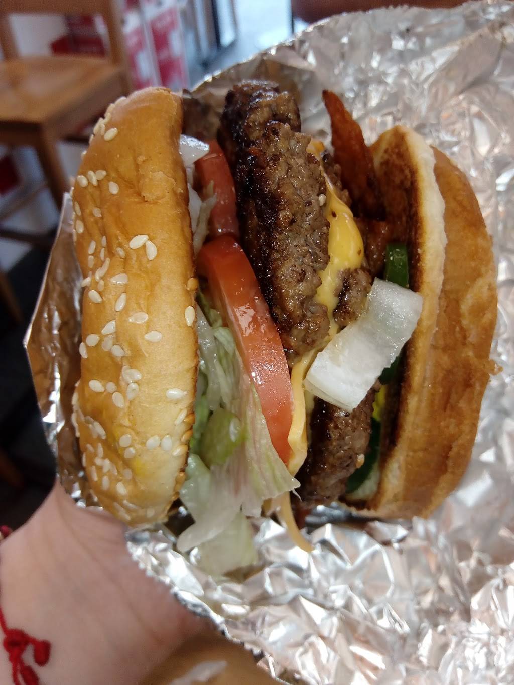 Five Guys | meal takeaway | 8505 S Main St, Houston, TX 77025, USA | 7136622075 OR +1 713-662-2075