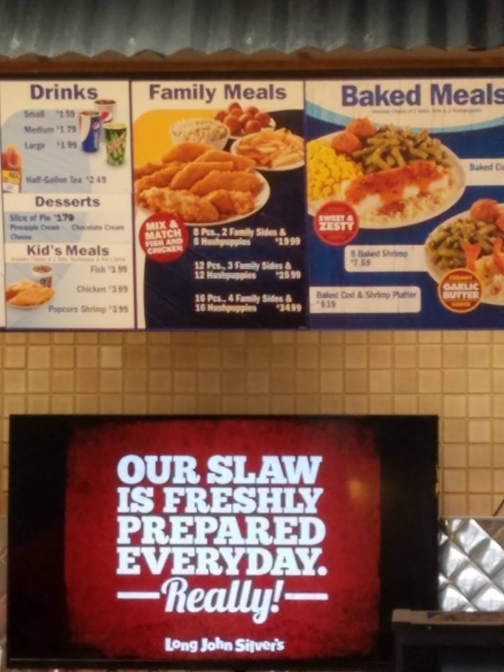 Long John Silvers | restaurant | 211 Forks of the River Pkwy, Sevierville, TN 37862, USA | 8654280717 OR +1 865-428-0717