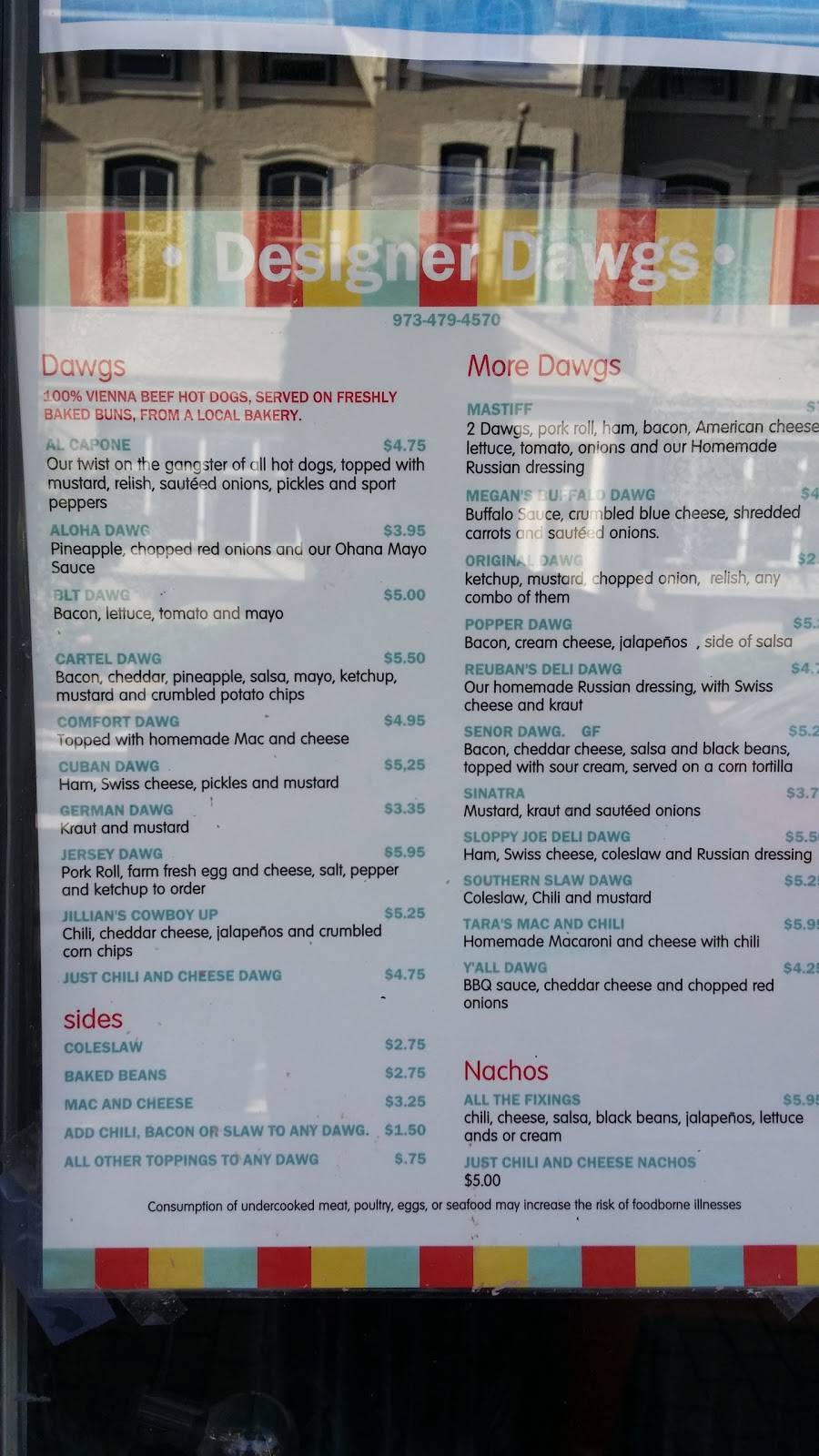 Designer Dawgs | restaurant | 3 Main St, Clinton, NJ 08809, USA | 9082007353 OR +1 908-200-7353