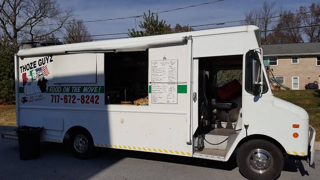 Thoze Guyz Food Truck | restaurant | 139 Miller St, Strasburg, PA 17579, USA | 7176728242 OR +1 717-672-8242