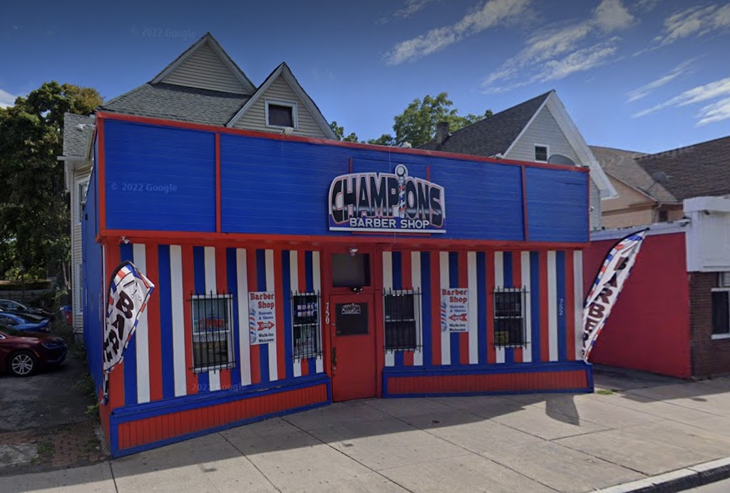 Champions Barbershop | meal takeaway | 750 Dewey Ave, Rochester, NY 14613, USA | 5854130382 OR +1 585-413-0382