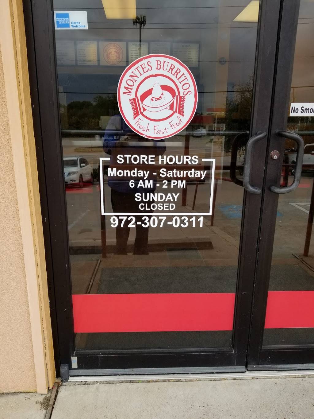 Montes Burritos- Dallas | restaurant | 19059 Marsh Ln, Dallas, TX 75287, USA | 9723070311 OR +1 972-307-0311