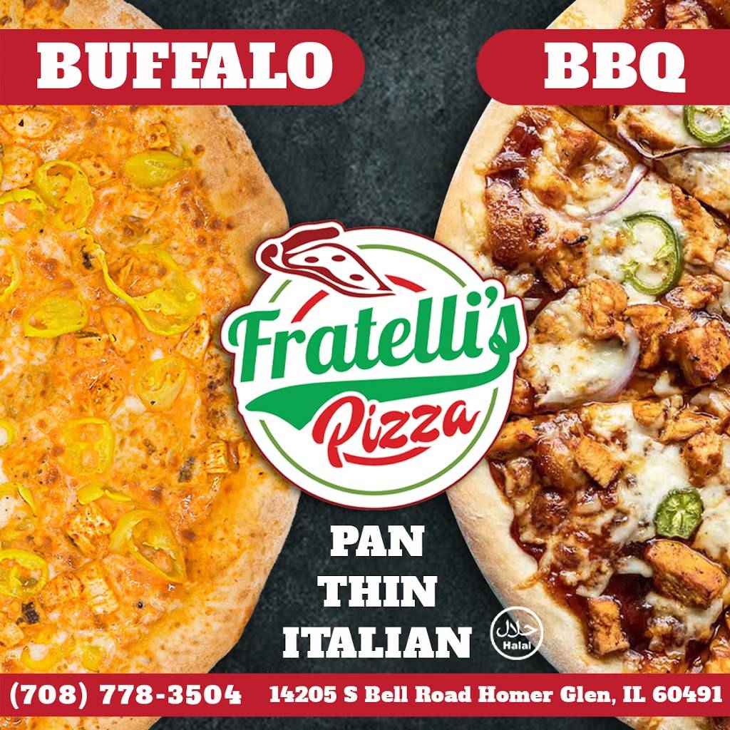 Fratellis pizza | restaurant | 14205 S Bell Rd, Homer Glen, IL 60491, USA | 7087783504 OR +1 708-778-3504