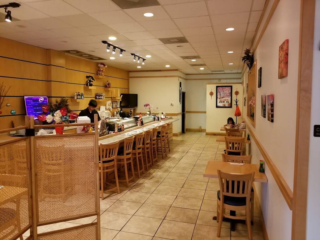 Zen 16 Sushi Cafe | restaurant | 533 Baltimore Pike, Bel Air, MD 21014, USA | 4108365999 OR +1 410-836-5999