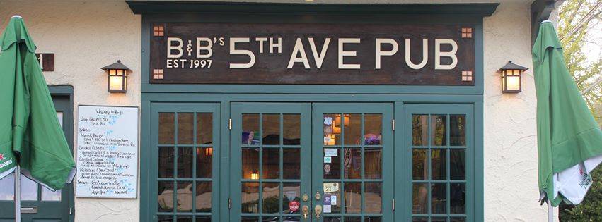 B & Bs 5th Avenue Pub | restaurant | 531 Fifth Ave, Pelham, NY 10803, USA | 9147388750 OR +1 914-738-8750