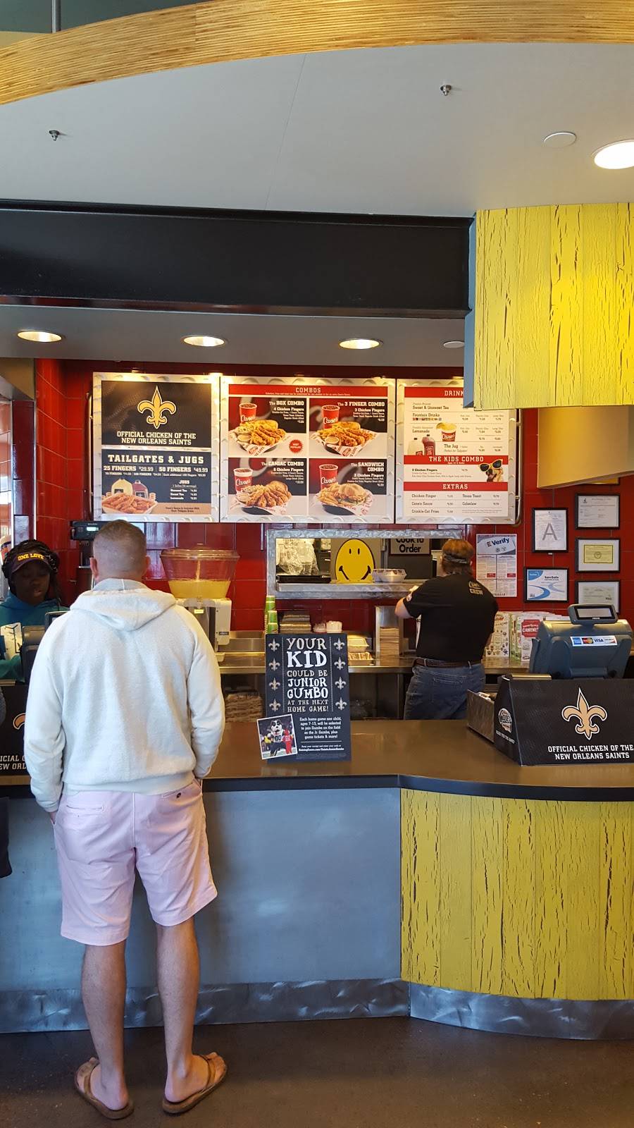 Raising Canes Chicken Fingers | meal takeaway | 2590 Beach Blvd, Biloxi, MS 39531, USA | 2285946667 OR +1 228-594-6667