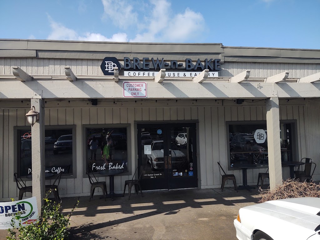Brew N Bake | bakery | 145 Oyster Creek Dr, Lake Jackson, TX 77566, USA | 9792971433 OR +1 979-297-1433