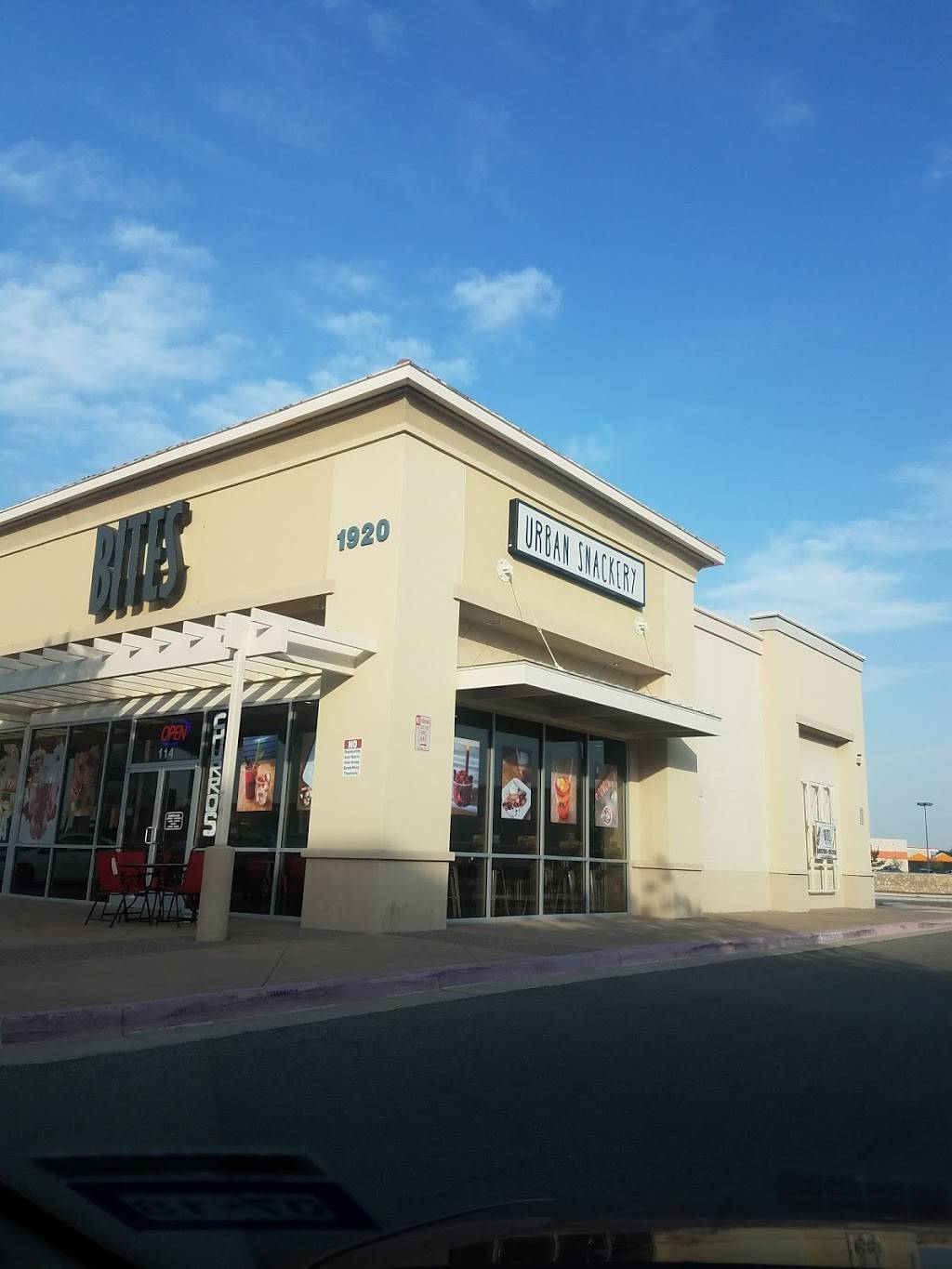 Bites - Urban Snackery | restaurant | 1920 N Zaragoza Rd, El Paso, TX 79938, USA | 9158226058 OR +1 915-822-6058