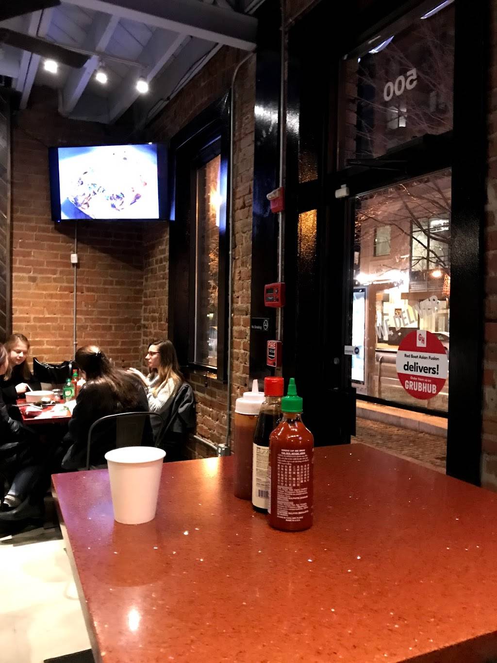 The Red Boat Asian Fusion | restaurant | 500 H St NE, Washington, DC 20002, USA | 2025460402 OR +1 202-546-0402