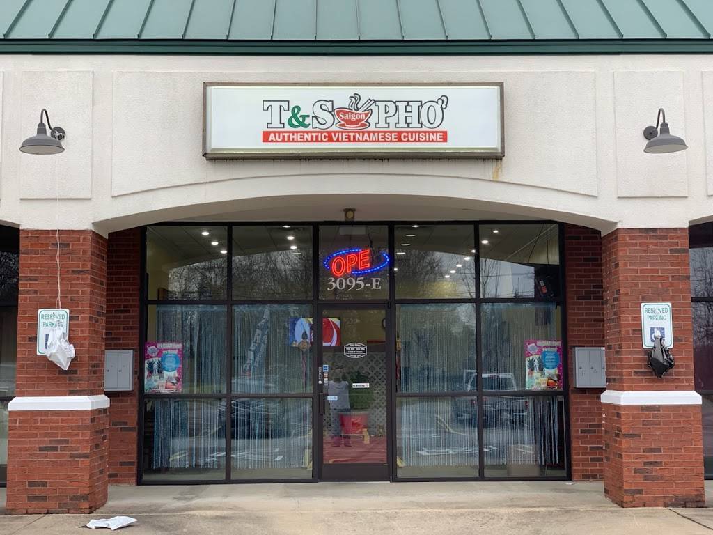 T&S Saigon Pho | restaurant | 3095 Fort Campbell Blvd Suite E, Clarksville, TN 37042, USA | 9315468101 OR +1 931-546-8101
