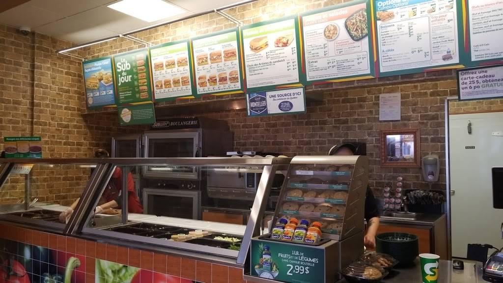 Subway | restaurant | 1856-1866 Boulevard des Sources Suite A & B, Pointe-Claire, QC H9R 5B1, Canada | 5146970096 OR +1 514-697-0096