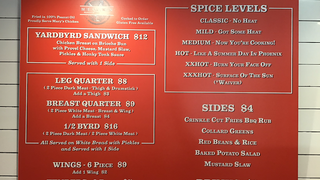 Mrs. Chicken | restaurant | 4011 N 32nd St, Phoenix, AZ 85018, USA | 6022816527 OR +1 602-281-6527