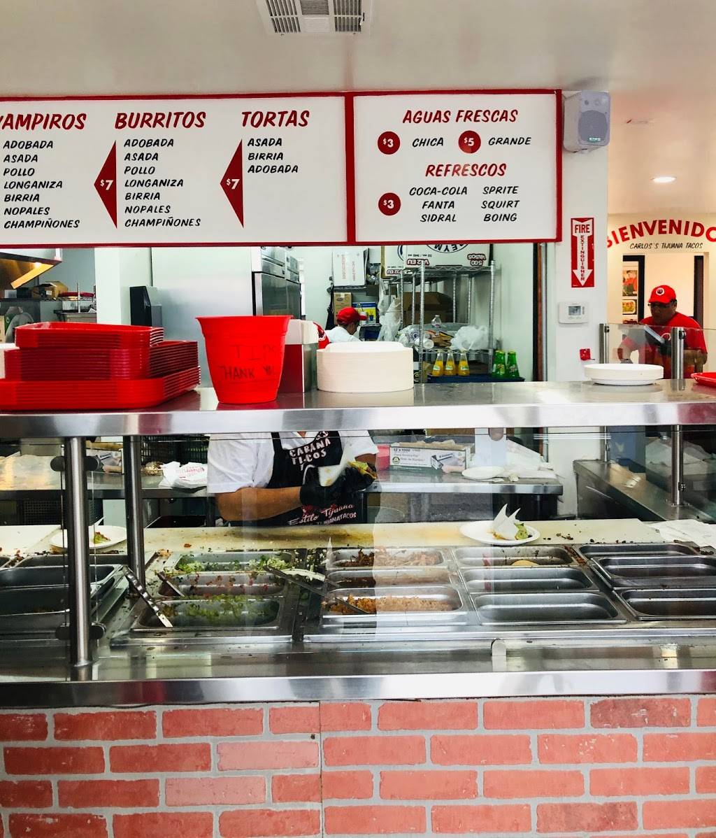 Carloss Tijuana Tacos | restaurant | 16137 Leffingwell Rd, Whittier, CA 90603, USA | 5629435843 OR +1 562-943-5843