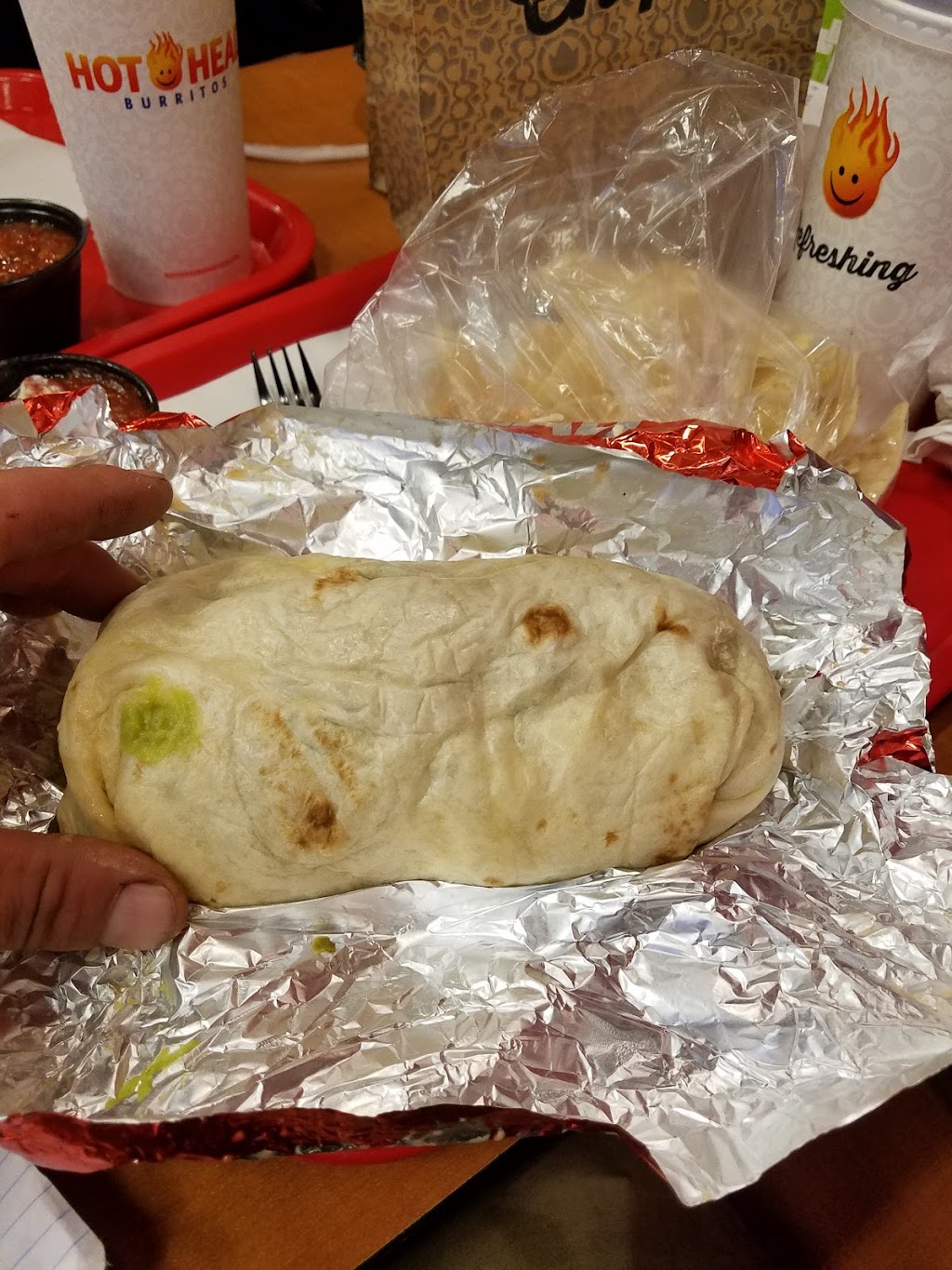 Hot Head Burritos | restaurant | 2150 W 9 Mile Rd, Pensacola, FL 32534, USA | 8503326433 OR +1 850-332-6433