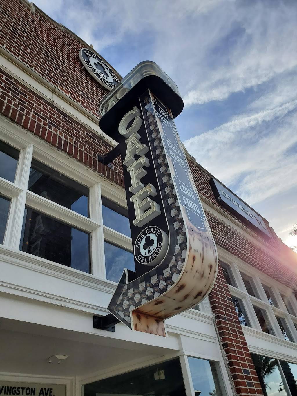 Ace Cafe Orlando | restaurant | 100 W Livingston St, Orlando, FL 32801, USA | 4079966686 OR +1 407-996-6686