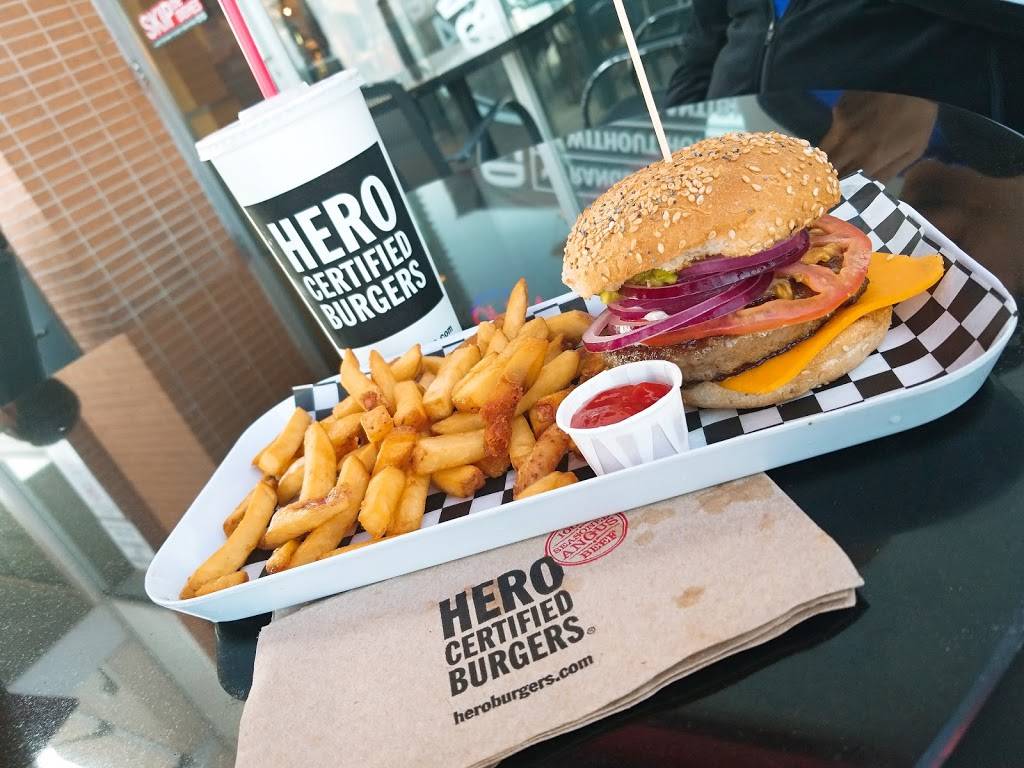 Hero Certified Burgers | restaurant | 1800 Sheppard Ave E, North York, ON M2J 5A7, Canada | 6477088375 OR +1 647-708-8375