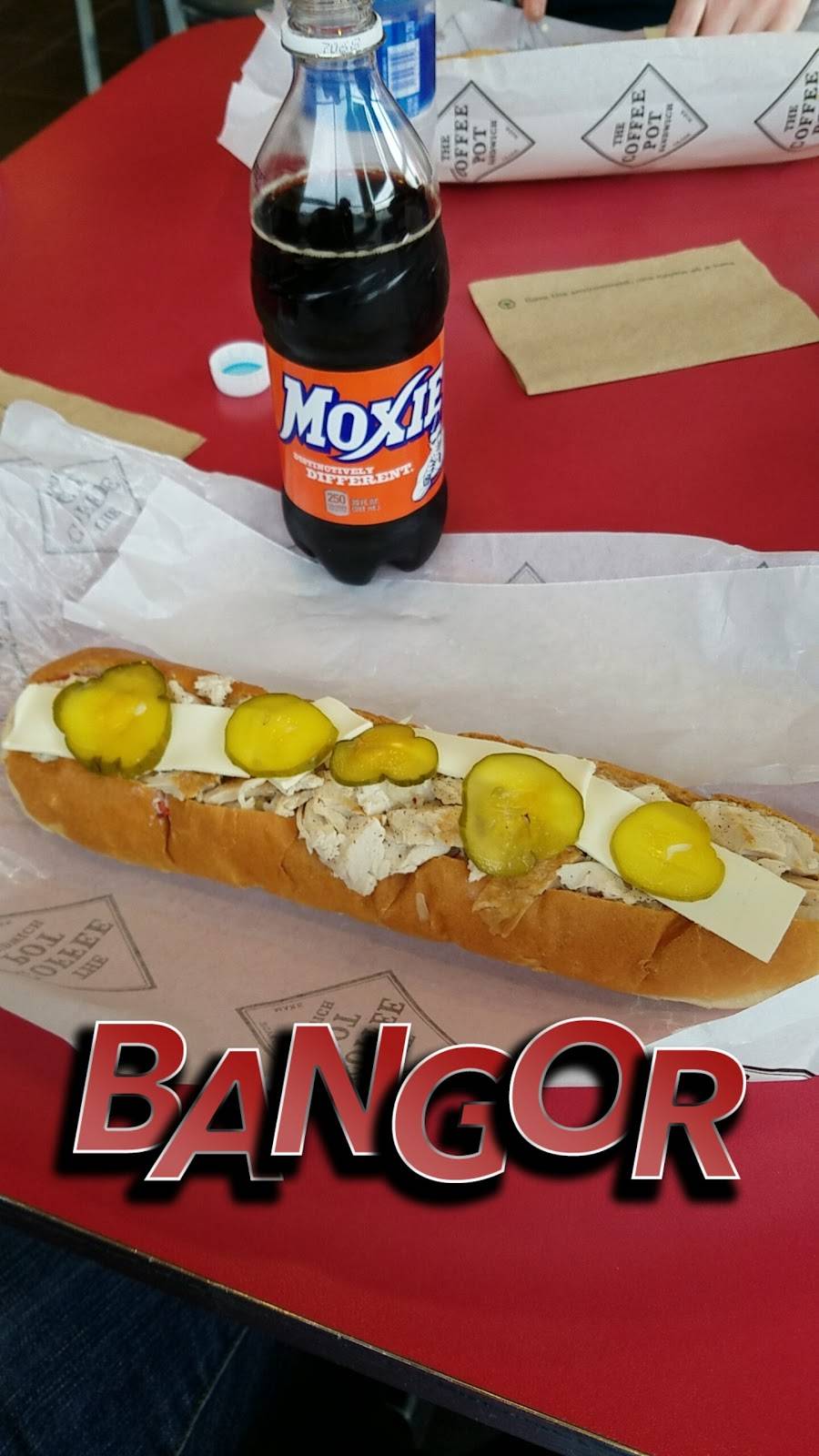 The Coffee Pot Sandwich Shop | restaurant | 652 Broadway, Bangor, ME 04401, USA | 2079902633 OR +1 207-990-2633