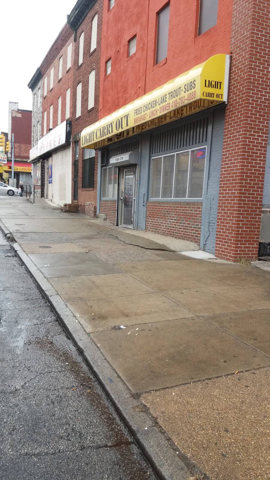 Light Carry Out | meal takeaway | 1308 Greenmount Ave, Baltimore, MD 21202, USA | 4107834088 OR +1 410-783-4088