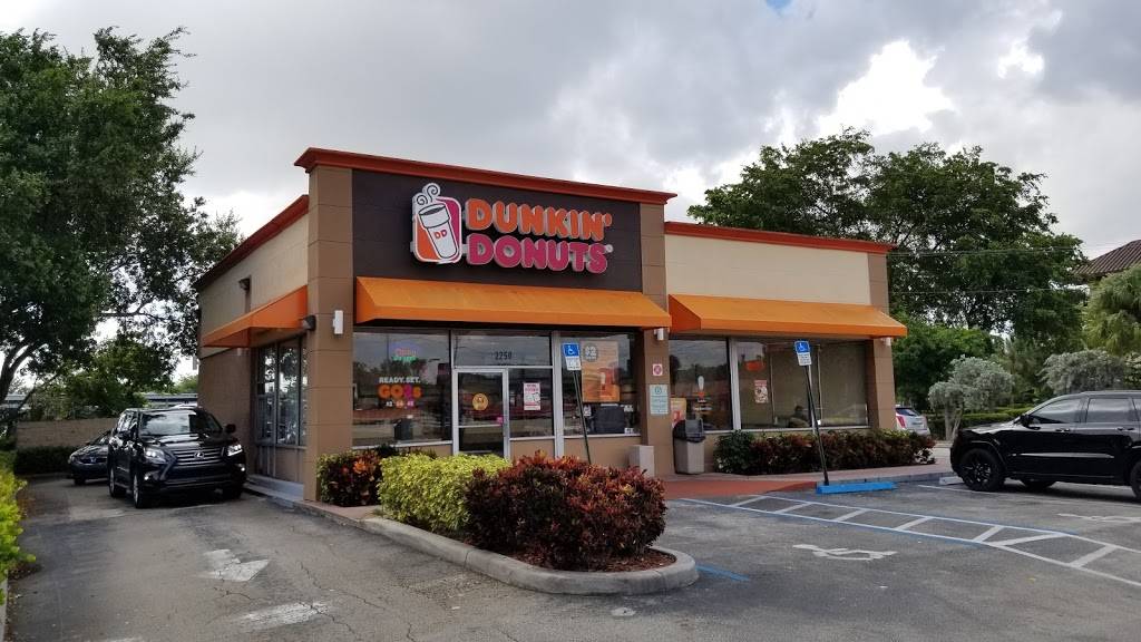 Dunkin | bakery | 2250 W Sample Rd, Pompano Beach, FL 33073, USA | 9549790269 OR +1 954-979-0269