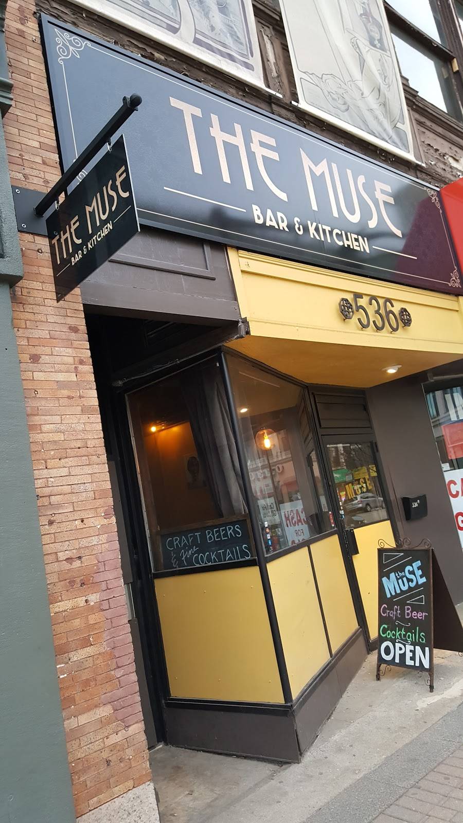 The Muse Bar & Kitchen | restaurant | 536 Main St, Worcester, MA 01608, USA | 5083046852 OR +1 508-304-6852