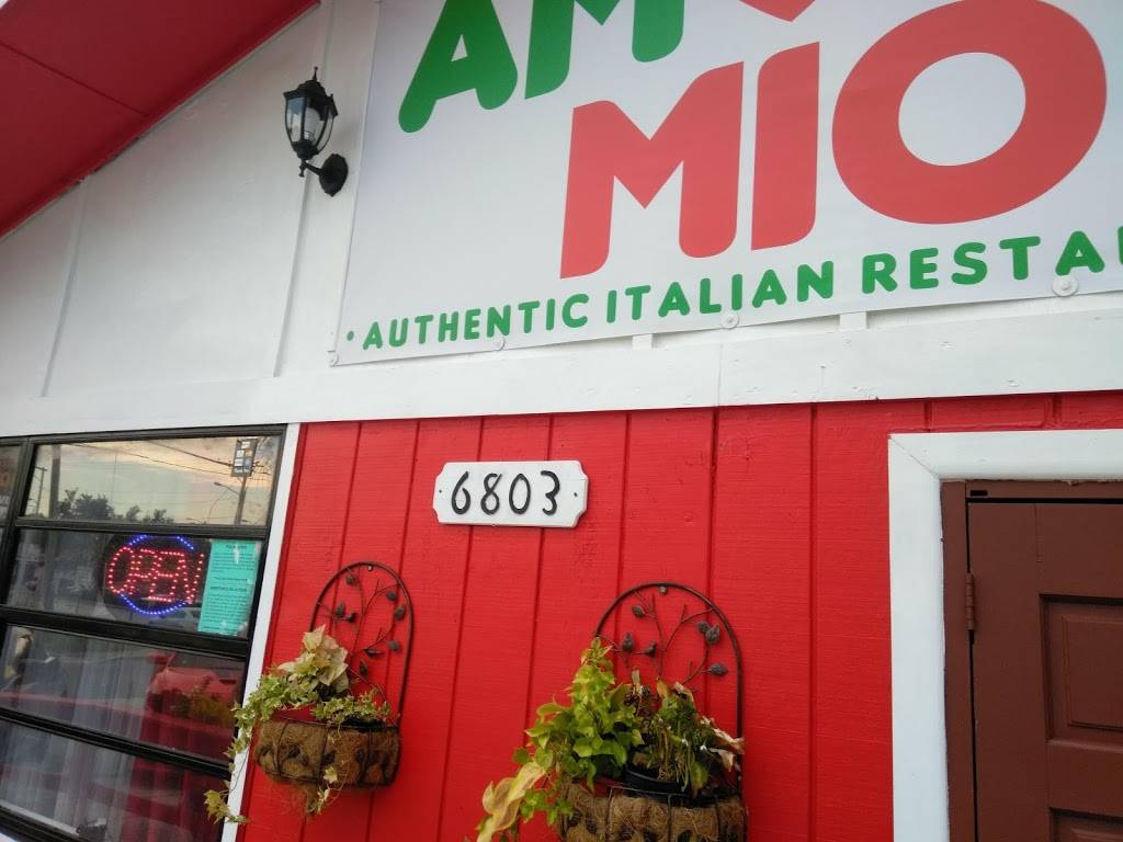 Amore mio restaurant | restaurant | 6803 N Armenia Ave, Tampa, FL 33604, USA | 8133745239 OR +1 813-374-5239