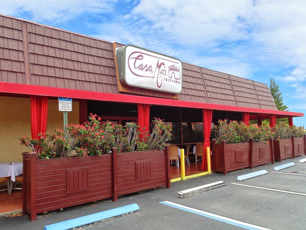 Casa Mia Trattoria | restaurant | 1950 NE 123rd St, North Miami, FL 33181, USA | 3058992770 OR +1 305-899-2770