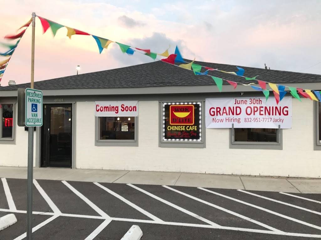 Wok DLite | restaurant | 10904 Fuqua St, Houston, TX 77089, USA | 2814810833 OR +1 281-481-0833