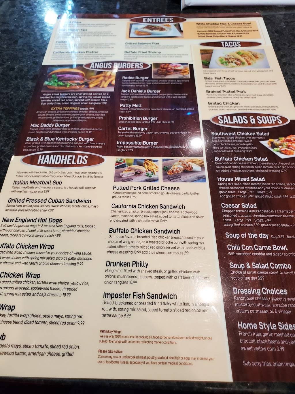 Whiskey Wings Temple Terrace | restaurant | 11401 N 56th St, Temple Terrace, FL 33617, USA | 8134058833 OR +1 813-405-8833