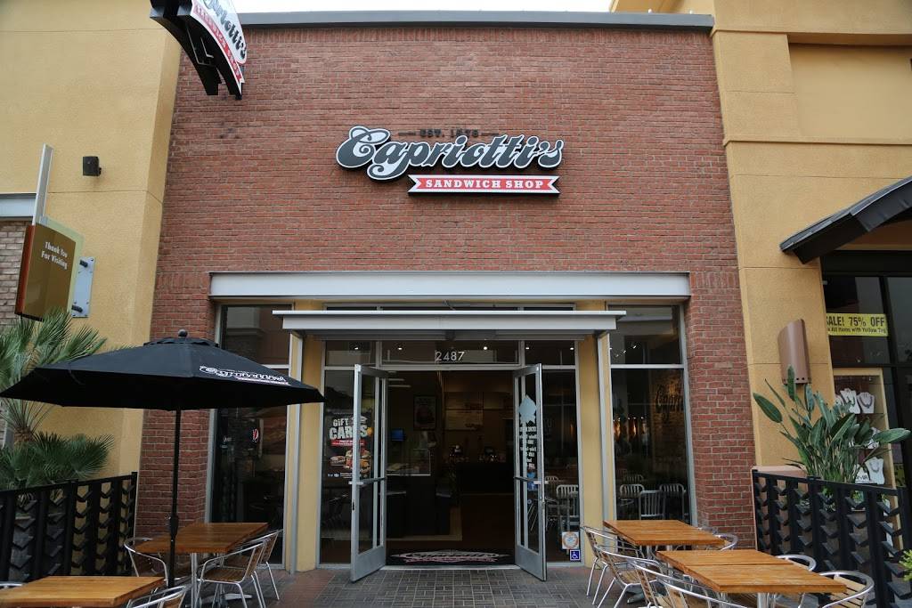 Capriottis Sandwich Shop | cafe | 2487 Park Ave, Build 4 , Space 12, Tustin, CA 92782, USA | 7142580900 OR +1 714-258-0900