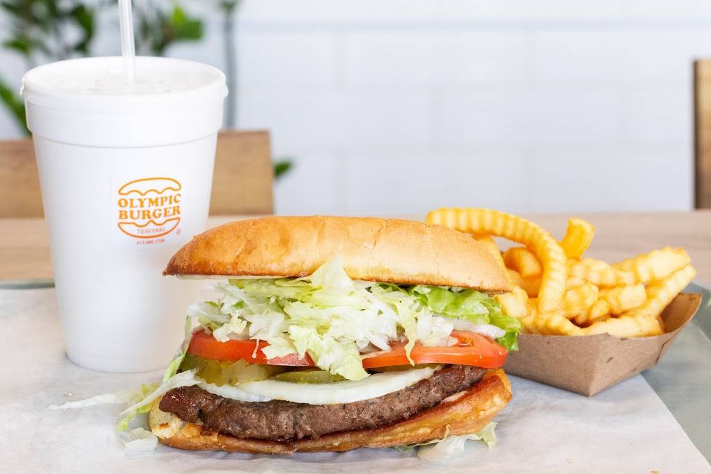 Olympic Burger | restaurant | 1001 S Vermont Ave, Los Angeles, CA 90006, USA | 2133851728 OR +1 213-385-1728