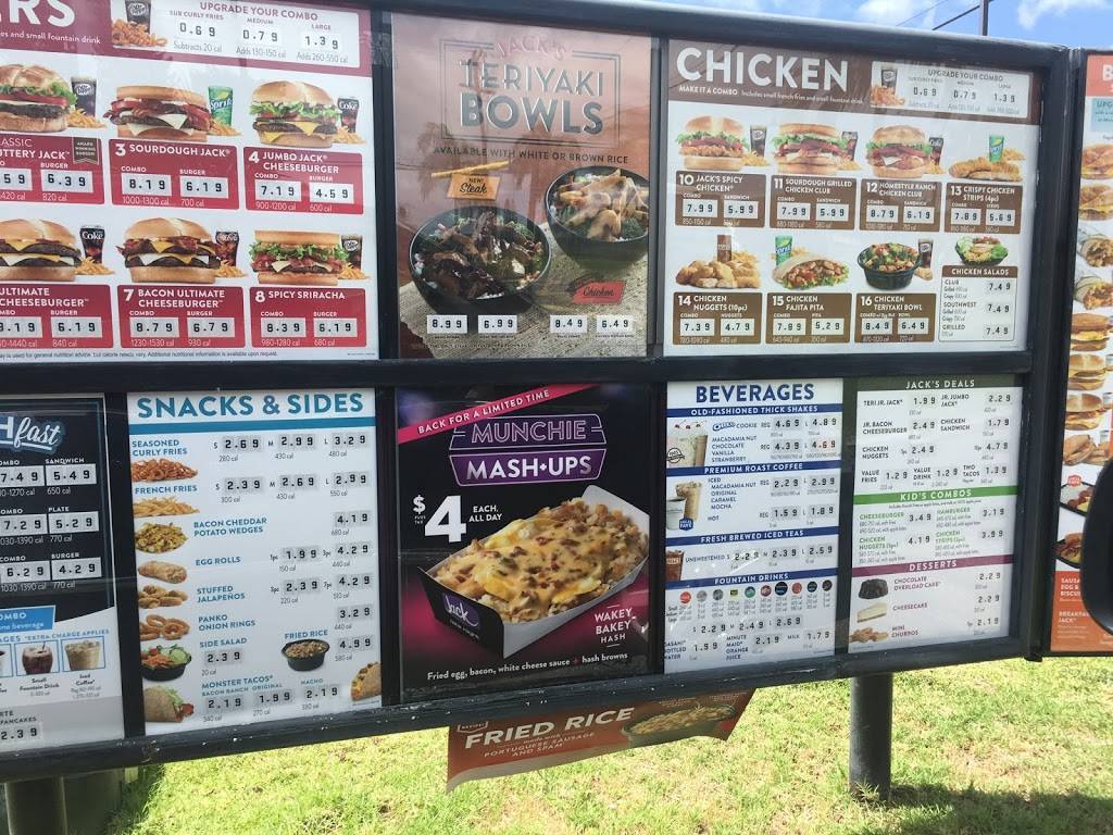 Jack in the Box | restaurant | 4859 Warden Ave, Honolulu, HI 96818, USA | 8084226887 OR +1 808-422-6887