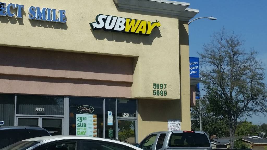 Subway Restaurants | restaurant | 5699 B Woodruff Ave, Lakewood, CA 90713, USA | 5629209606 OR +1 562-920-9606