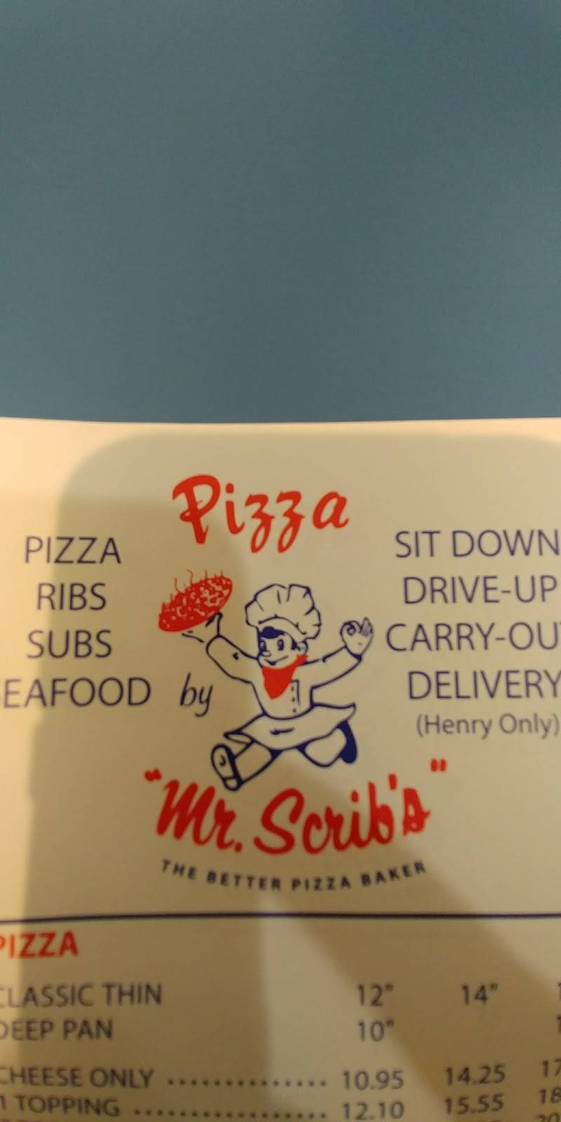Mr. Scribs Pizza | restaurant | 3044 Henry St, Norton Shores, MI 49441, USA | 2317331857 OR +1 231-733-1857