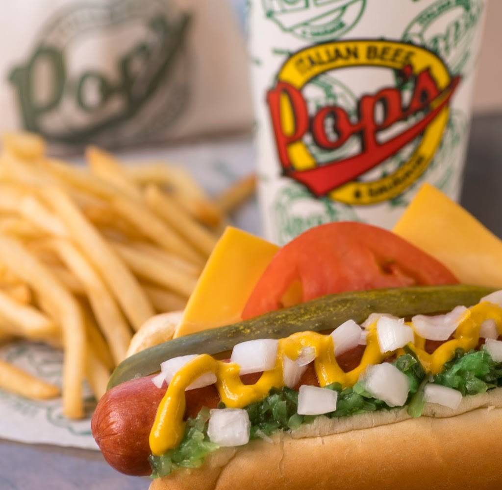 Pops Italian Beef & Sausage - Tinley Park | restaurant | 7301 W, 183rd St, Tinley Park, IL 60477, USA | 7086147677 OR +1 708-614-7677