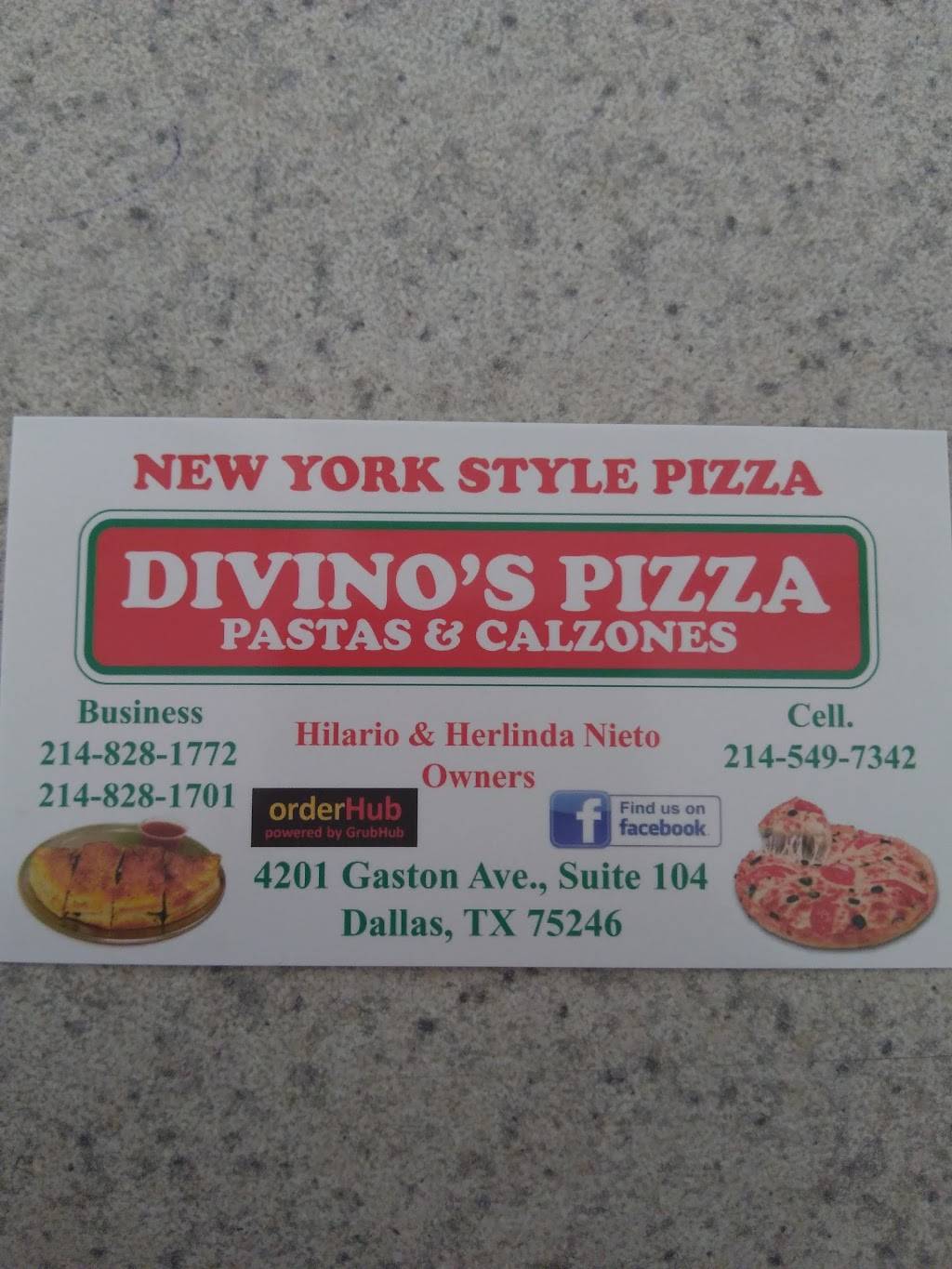 Divinos Pizza | restaurant | 708 S Peak St, Dallas, TX 75246, USA | 2148281772 OR +1 214-828-1772