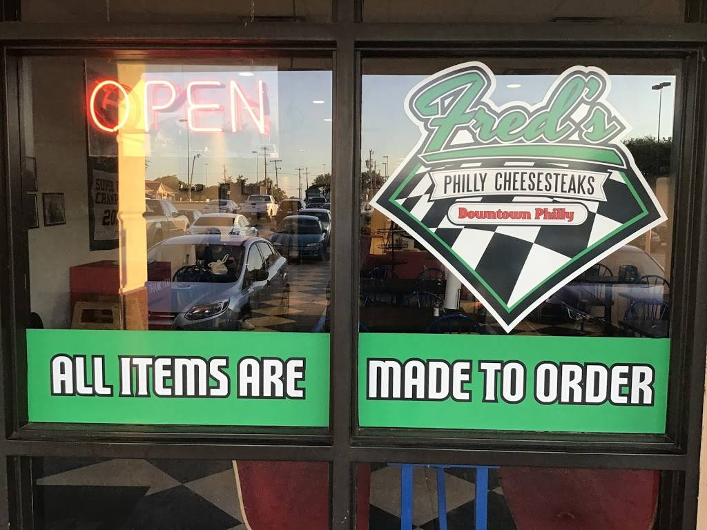 Freds Downtown Philly | restaurant | 1301 N Collins St #202, Arlington, TX 76011, USA | 8179872093 OR +1 817-987-2093