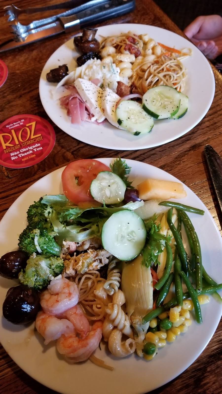 Rioz Brazilian Steakhouse | restaurant | 410 Columbiana Dr, Columbia, SC 29212, USA | 8037083151 OR +1 803-708-3151