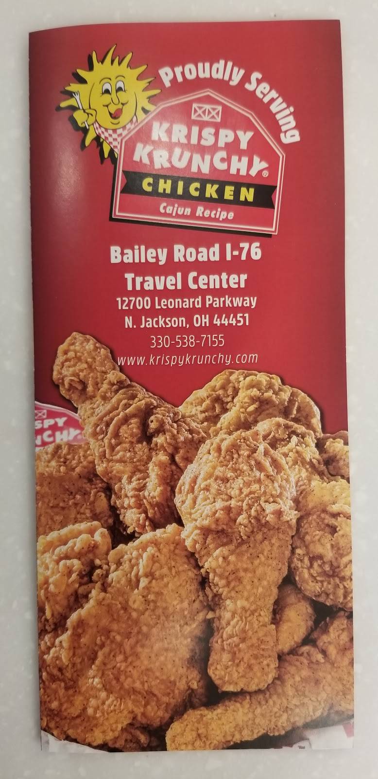 Krispy Krunchy Chicken | restaurant | 12700 Leonard Pkwy, North Jackson, OH 44451, USA | 3305387155 OR +1 330-538-7155