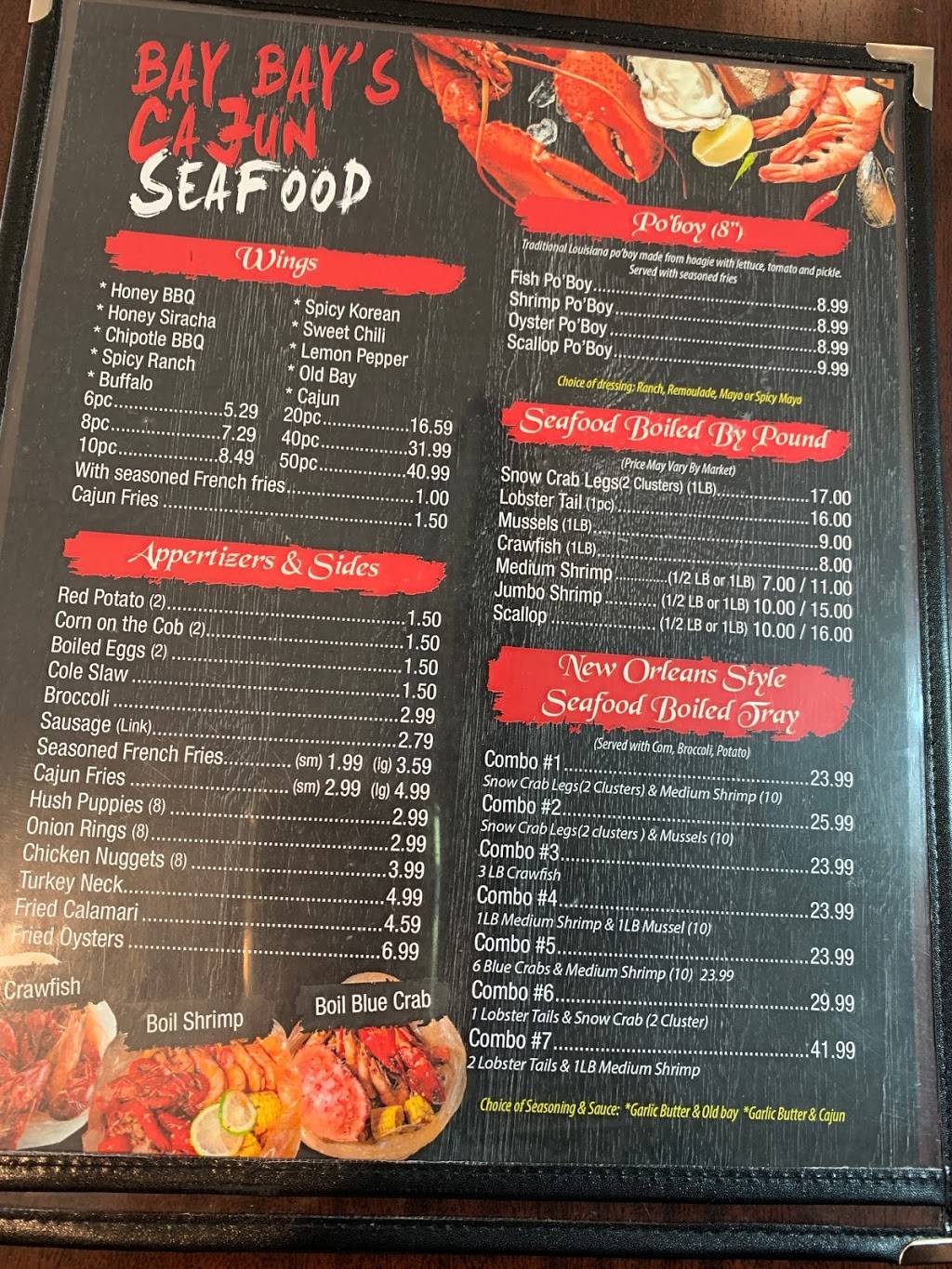 Bay bays Cajun seafood | restaurant | 6138 Chesapeake Blvd #C, Norfolk, VA 23513, USA | 7578555666 OR +1 757-855-5666