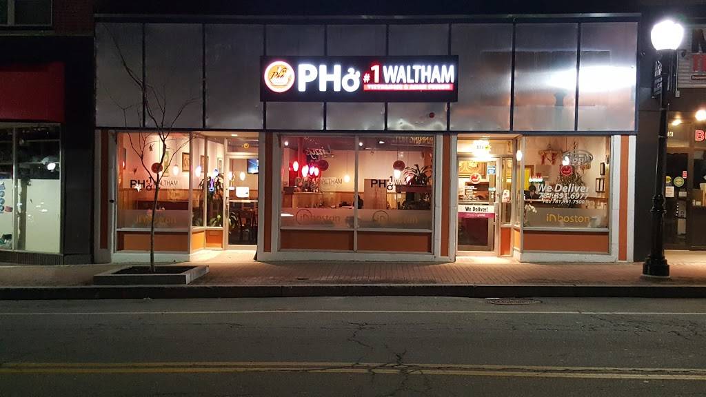 Pho 1 Waltham | restaurant | 374 Moody St, Waltham, MA 02453, USA | 7818916977 OR +1 781-891-6977