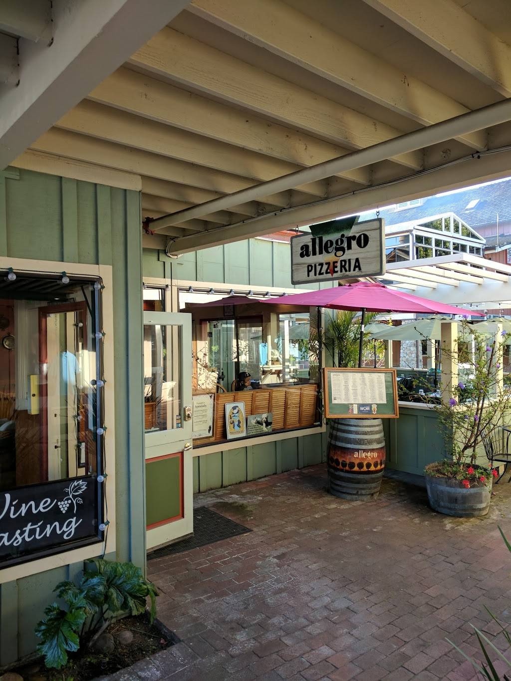 Allegro Pizzeria | restaurant | Big Sur Barn, 3770 The Barnyard, Carmel-By-The-Sea, CA 93923, USA | 8316265454 OR +1 831-626-5454