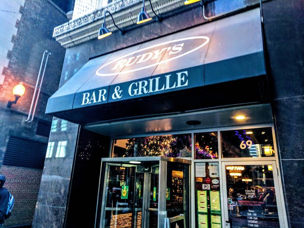Rudys Bar & Grille | restaurant | 69 E Madison St, Chicago, IL 60603, USA | 3123328111 OR +1 312-332-8111