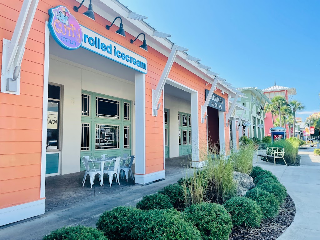 Curly Cream Rolled Icecream | restaurant | 101 Bluefish Dr #110, Panama City Beach, FL 32413, USA | 8505888571 OR +1 850-588-8571