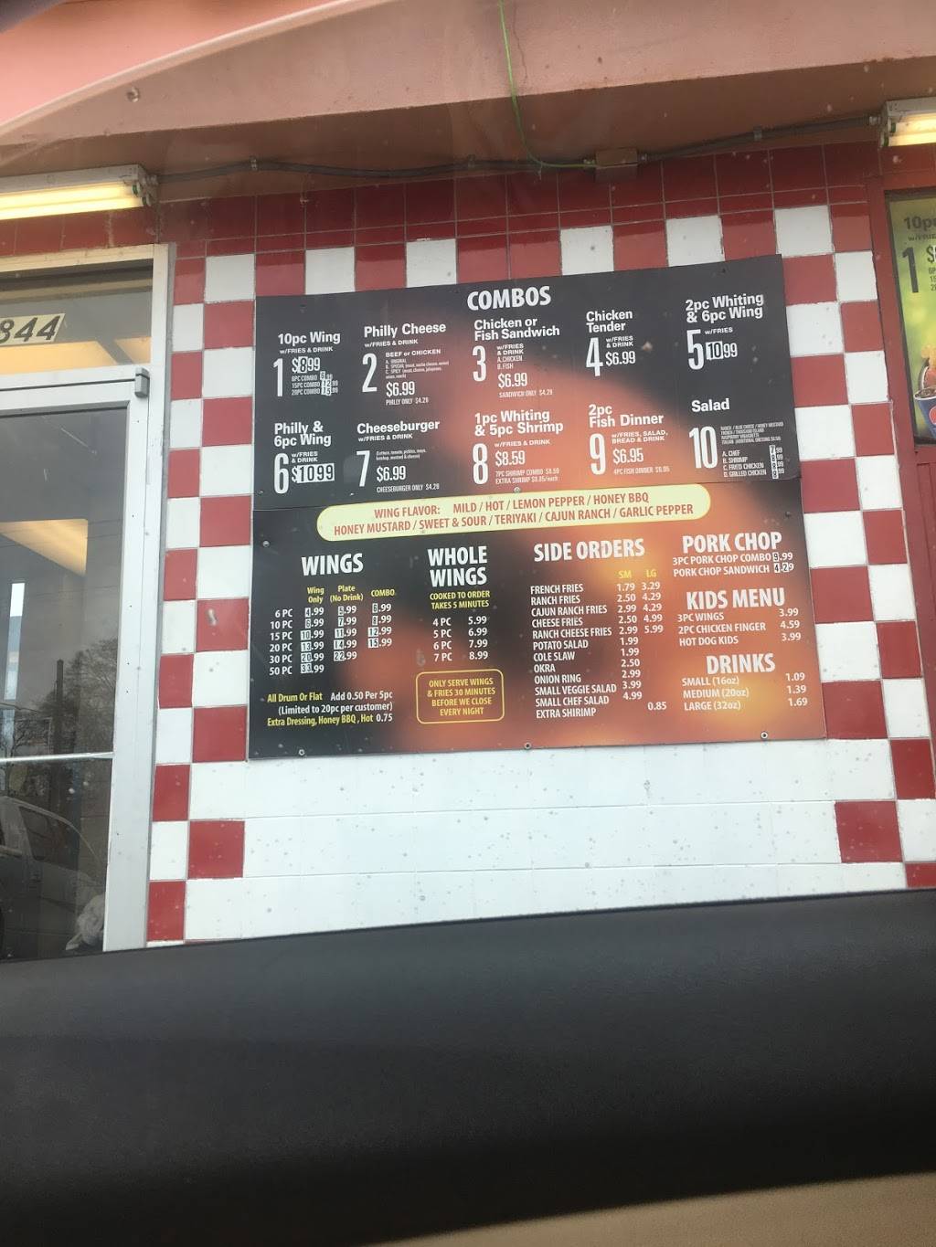 Oh Yes Wings | meal delivery | 1844 Bessemer Rd, Birmingham, AL 35208, USA | 2059290999 OR +1 205-929-0999