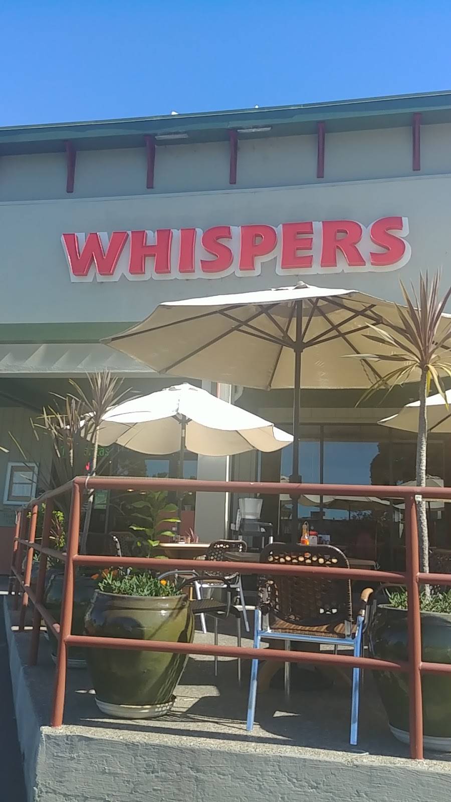 Whispers Cafe & Creperie | restaurant | 390 El Camino Real, Belmont, CA 94002, USA | 6505940000 OR +1 650-594-0000