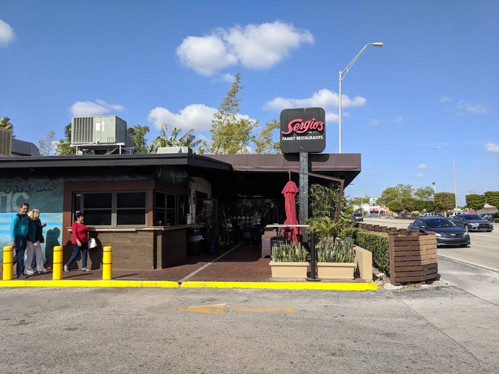 Sergios Restaurant | meal delivery | 9330 SW 40th St, Miami, FL 33165, USA | 3055529626 OR +1 305-552-9626
