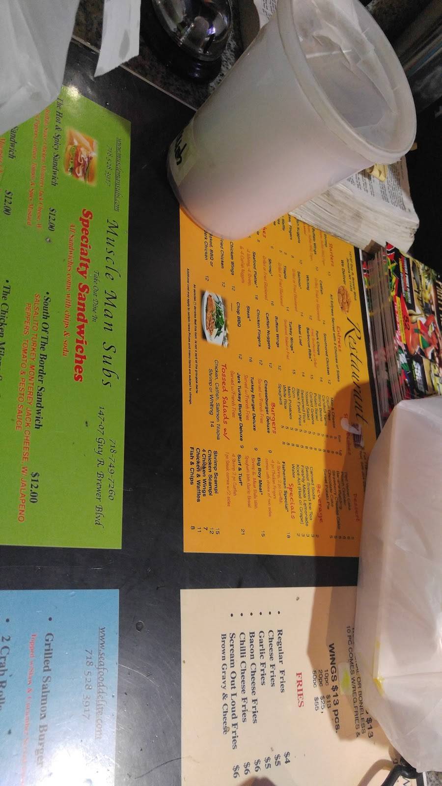 Catfish Cafe | restaurant | 14707 Guy R Brewer Blvd, Jamaica, NY 11434, USA | 7187230233 OR +1 718-723-0233