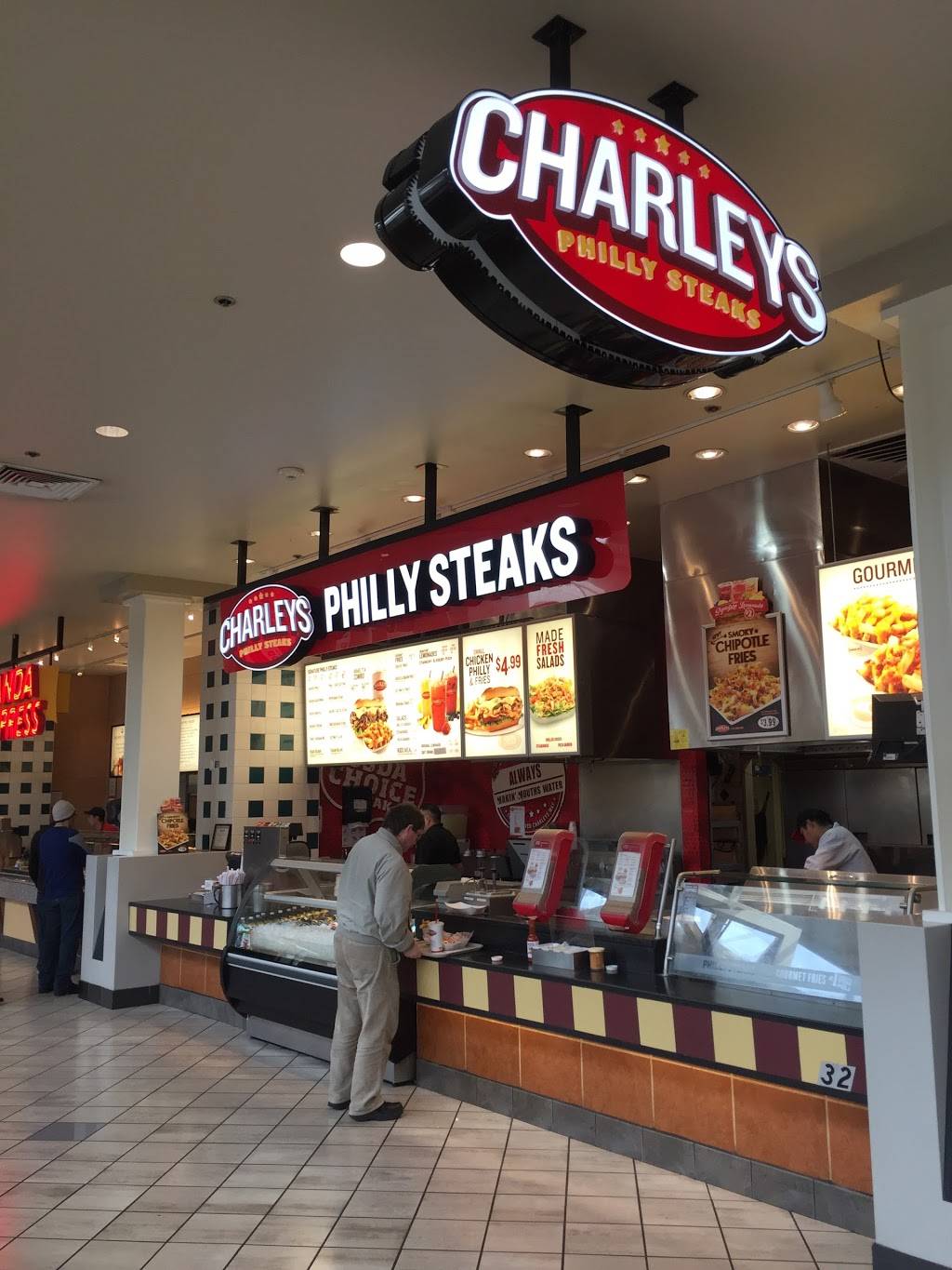 Charleys Philly Steaks | restaurant | 3000 184th St SW Ste 832, Lynnwood, WA 98037, USA | 4256973972 OR +1 425-697-3972